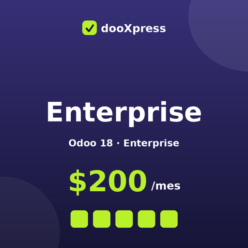 Enterprise — Odoo 18 EE (BYOL)