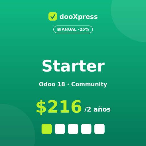 Starter Bianual — Odoo 18 (LATAM)