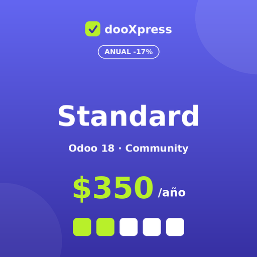 Standard Anual — Odoo 18 (LATAM)