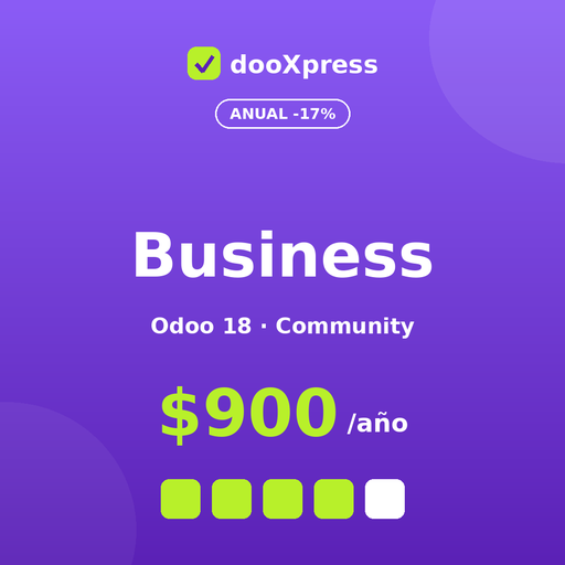 Business Anual — Odoo 18 (LATAM)