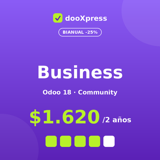 Business Bianual — Odoo 18 (LATAM)